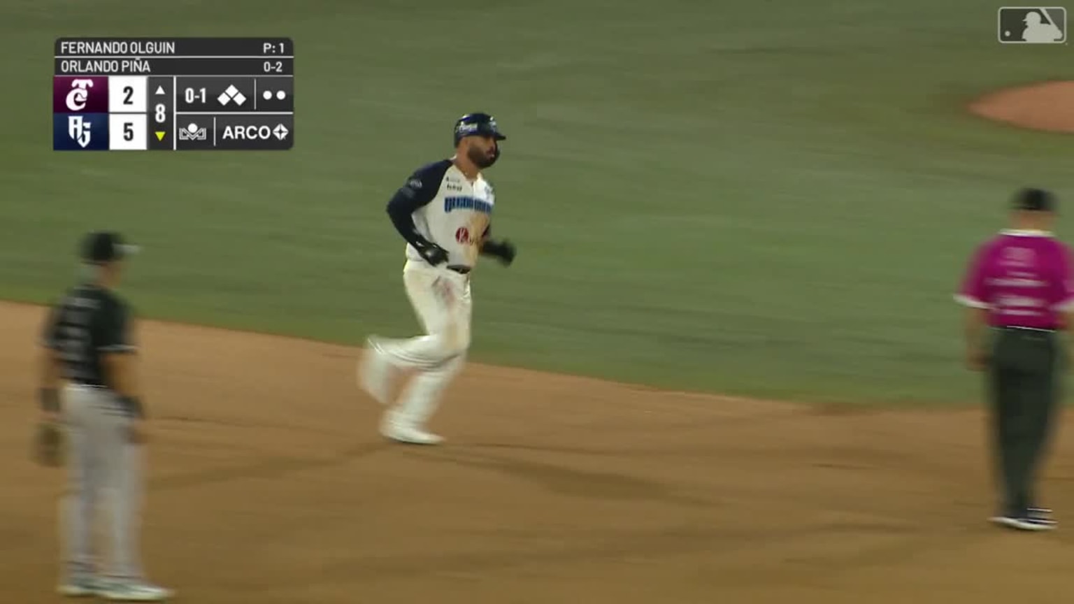 Orlando Piña's solo home run | 10/15/2025 | MLB.com
