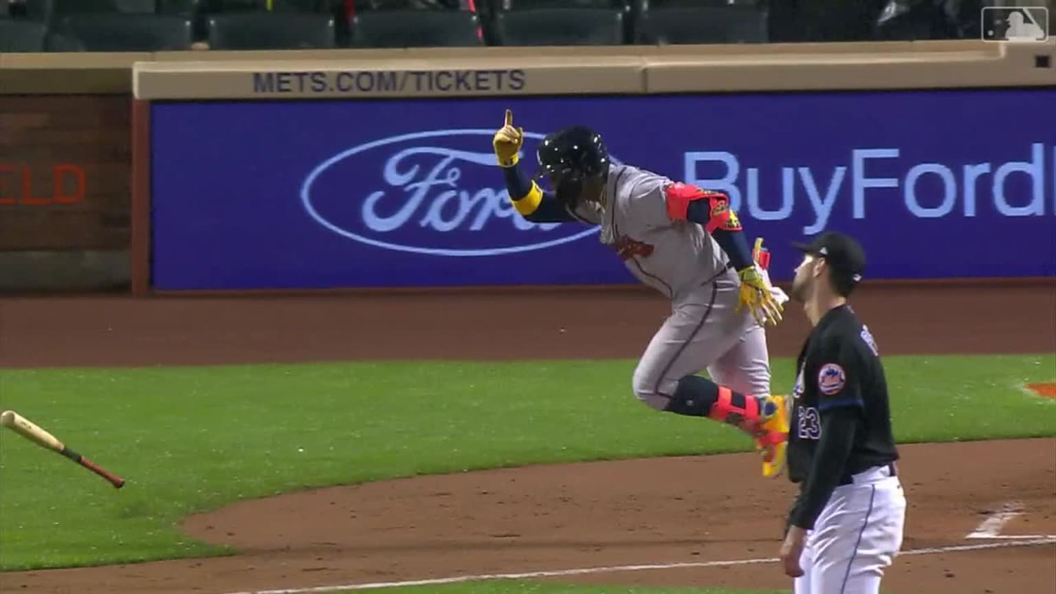 Ronald Acuña Jr.'s RBI single to right field | 04/28/2023 | Atlanta Braves