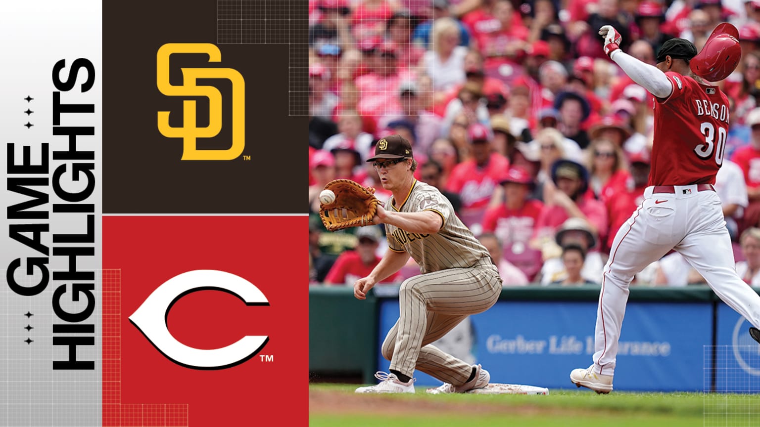 Padres vs. Reds Highlights 07/01/2023 San Diego Padres