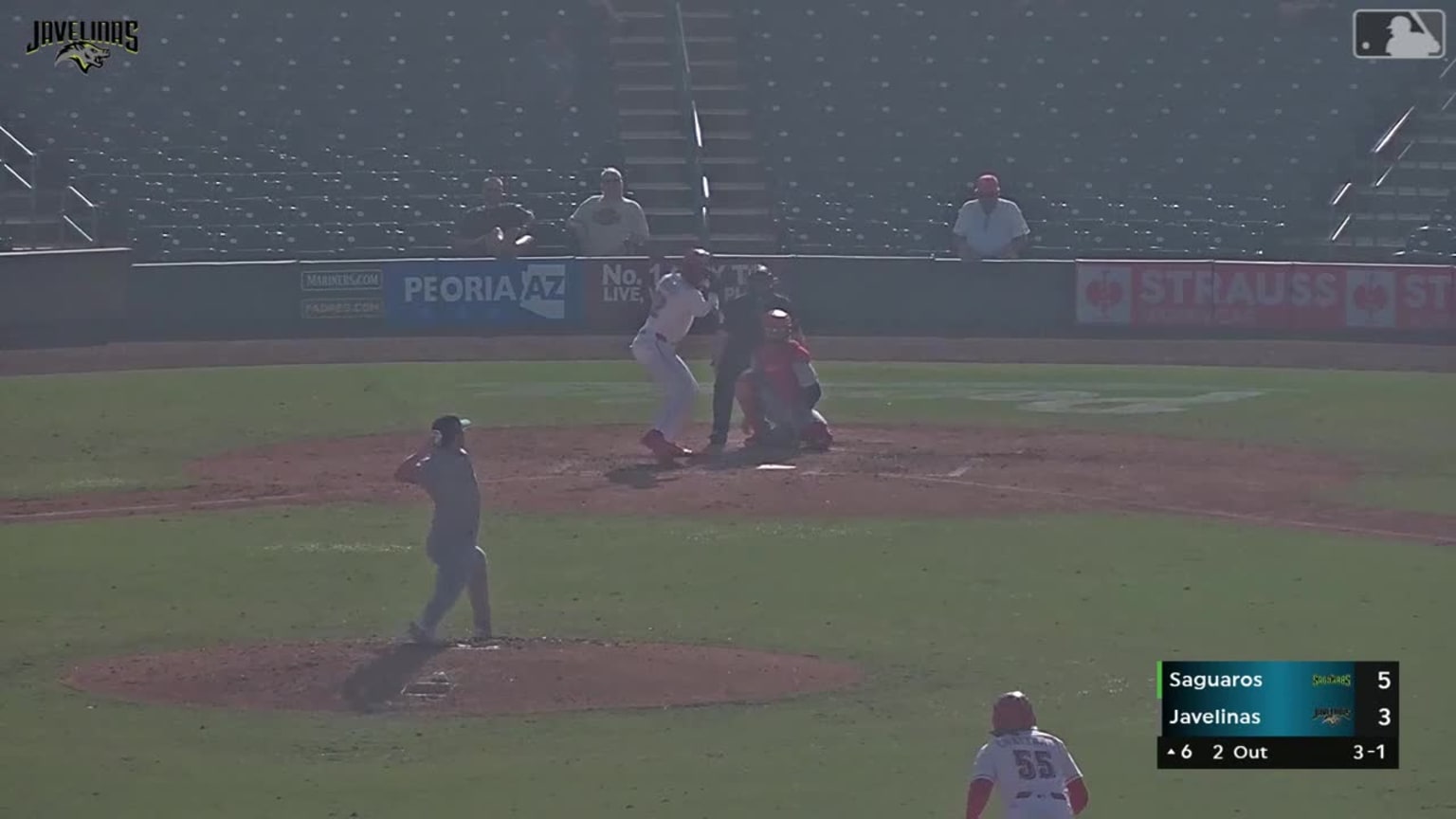 Carlos Sanchez homers (2) on a fly ball to right center field. Yerlin ...