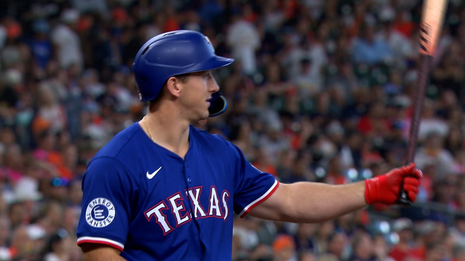 Wyatt Langford's RBI single | 04/13/2024 | Texas Rangers