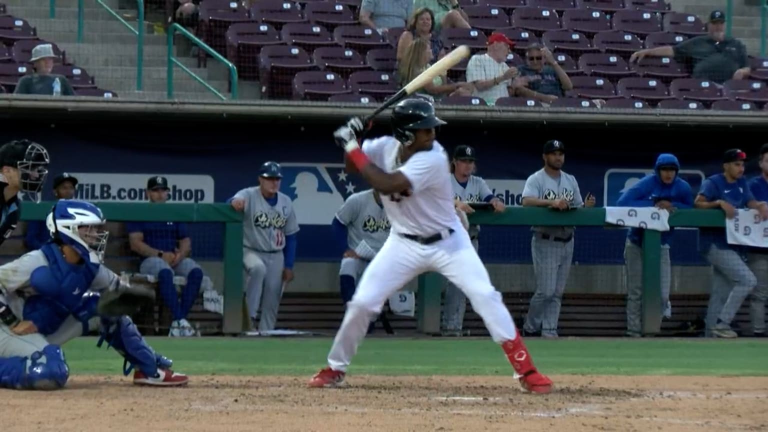 Leodalis De Vries' first homer 06/26/2024