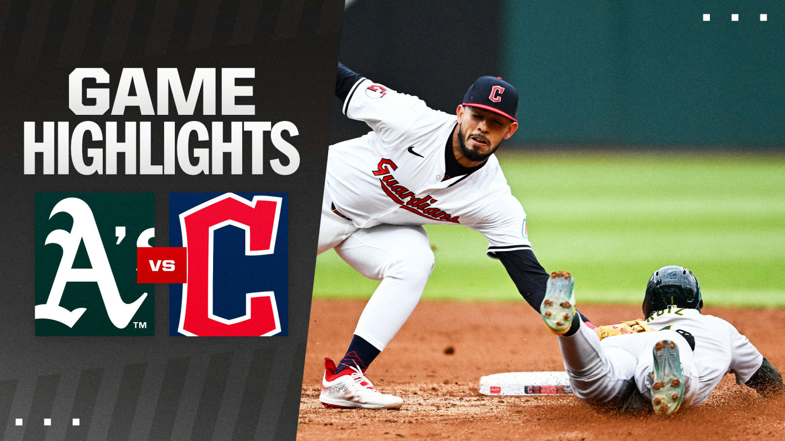 A's vs. Guardians Highlights 04/20/2024 Cleveland Guardians