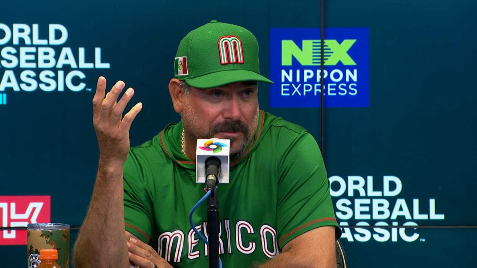 Team Mexico meets the media 03/20/2023