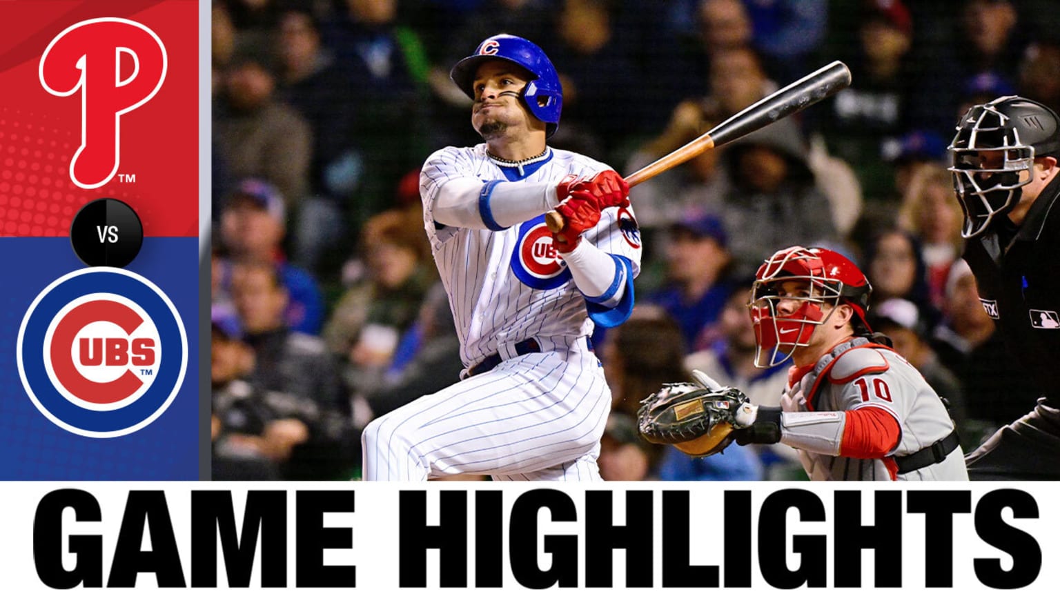 Game Highlights: Velázquez Homers Twice in Cubs 15-2 Victory Over Phillies