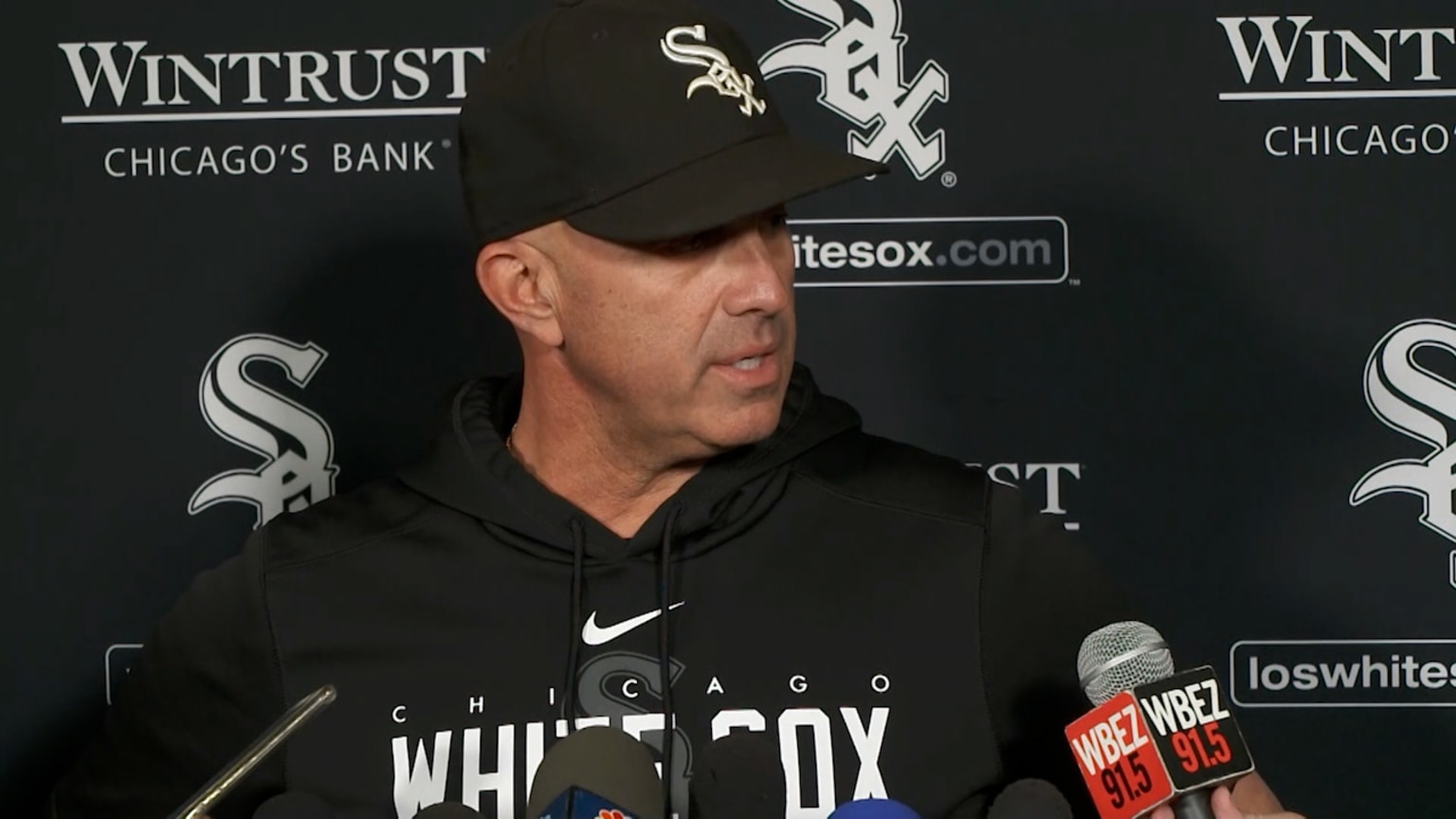 Grifol on the White Sox clubhouse 08/07/2023 Chicago White Sox