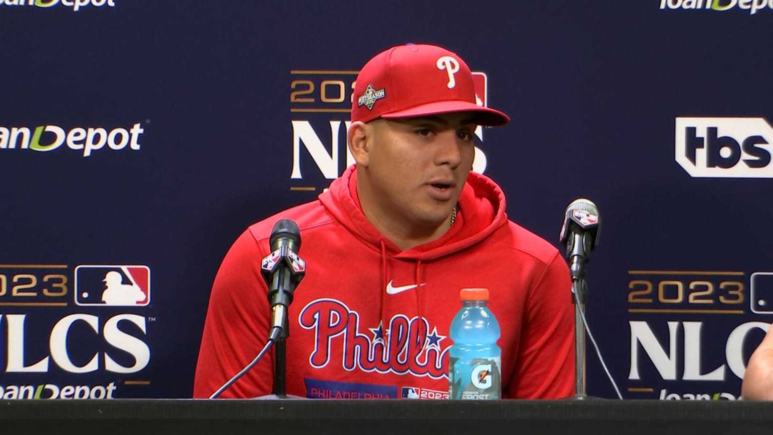 Ranger Suárez talks about getting the Game 3 start | 10/18/2023 ...