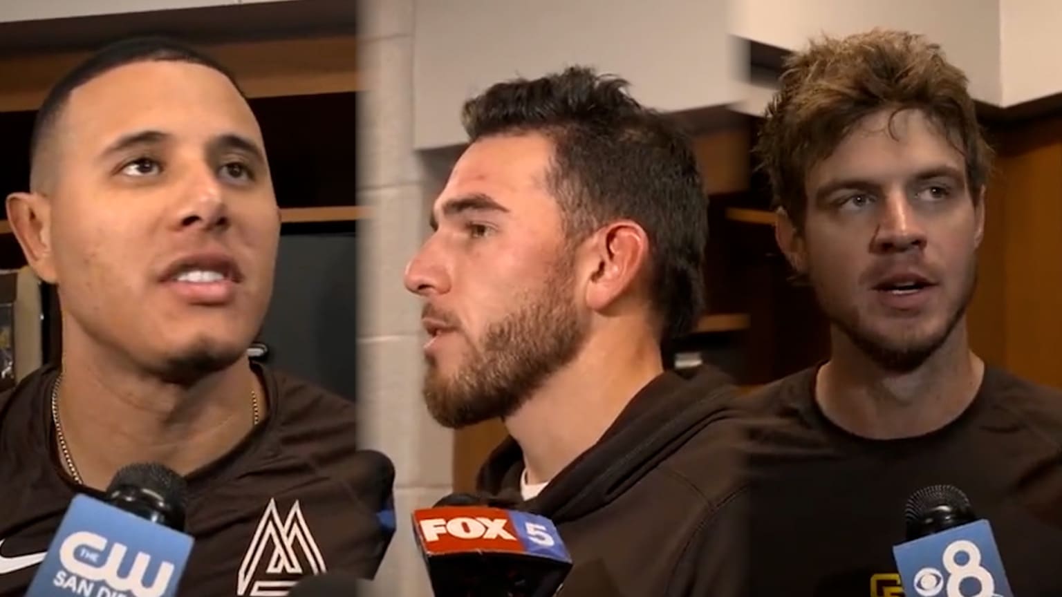 Padres players react to team being eliminated in NLCS 10/23/2022