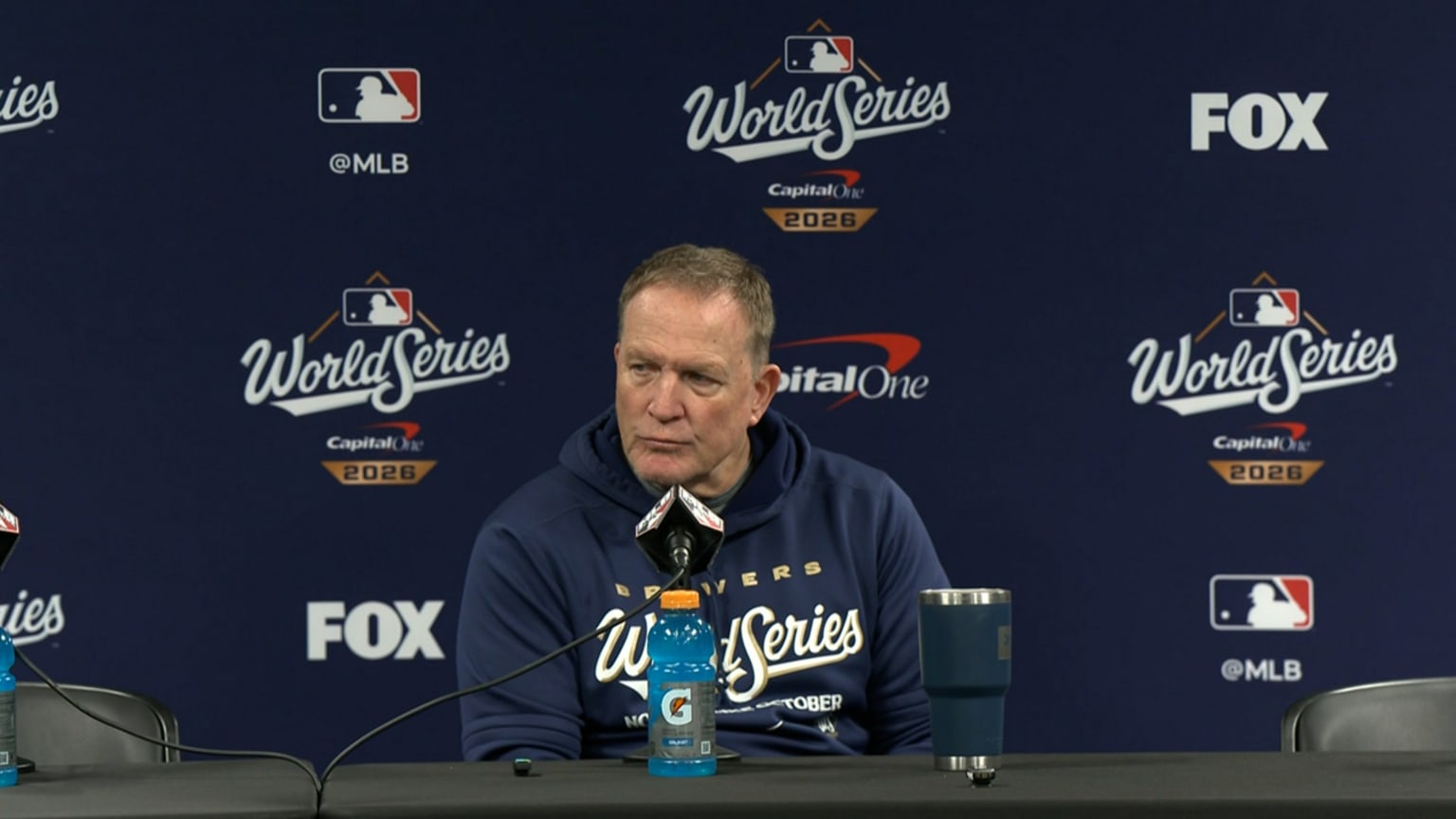 Pat Murphy discusses maturity of Misiorowski | 10/28/2026 | Houston Astros