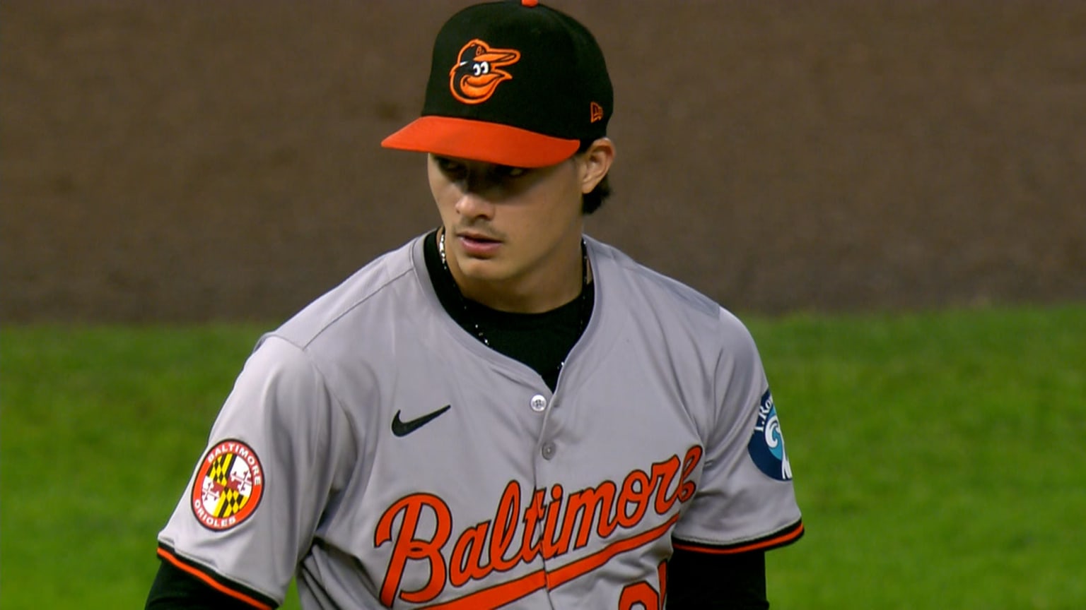Cade Povich poncha a Manuel Margot | 27/09/2024 | Los Orioles de Baltimore