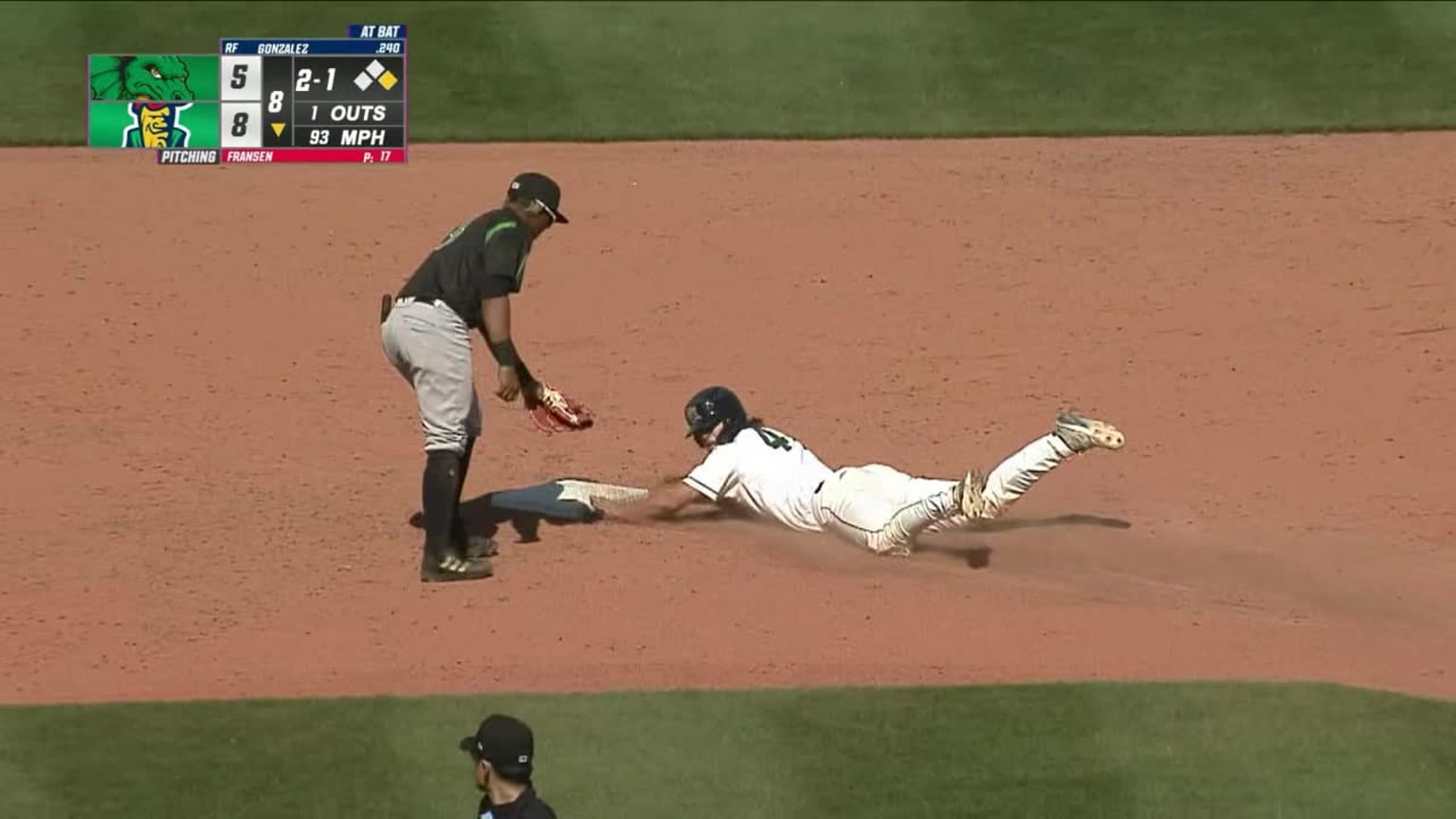 Luke Keaschall swipes three bases in one game 04/13/2024