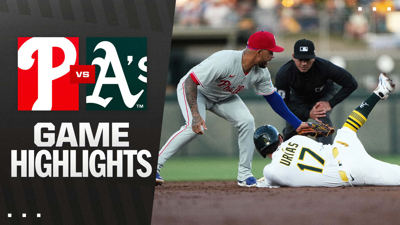 Phillies vs. Athletics Highlights 05/23/2025 Philadelphia Phillies