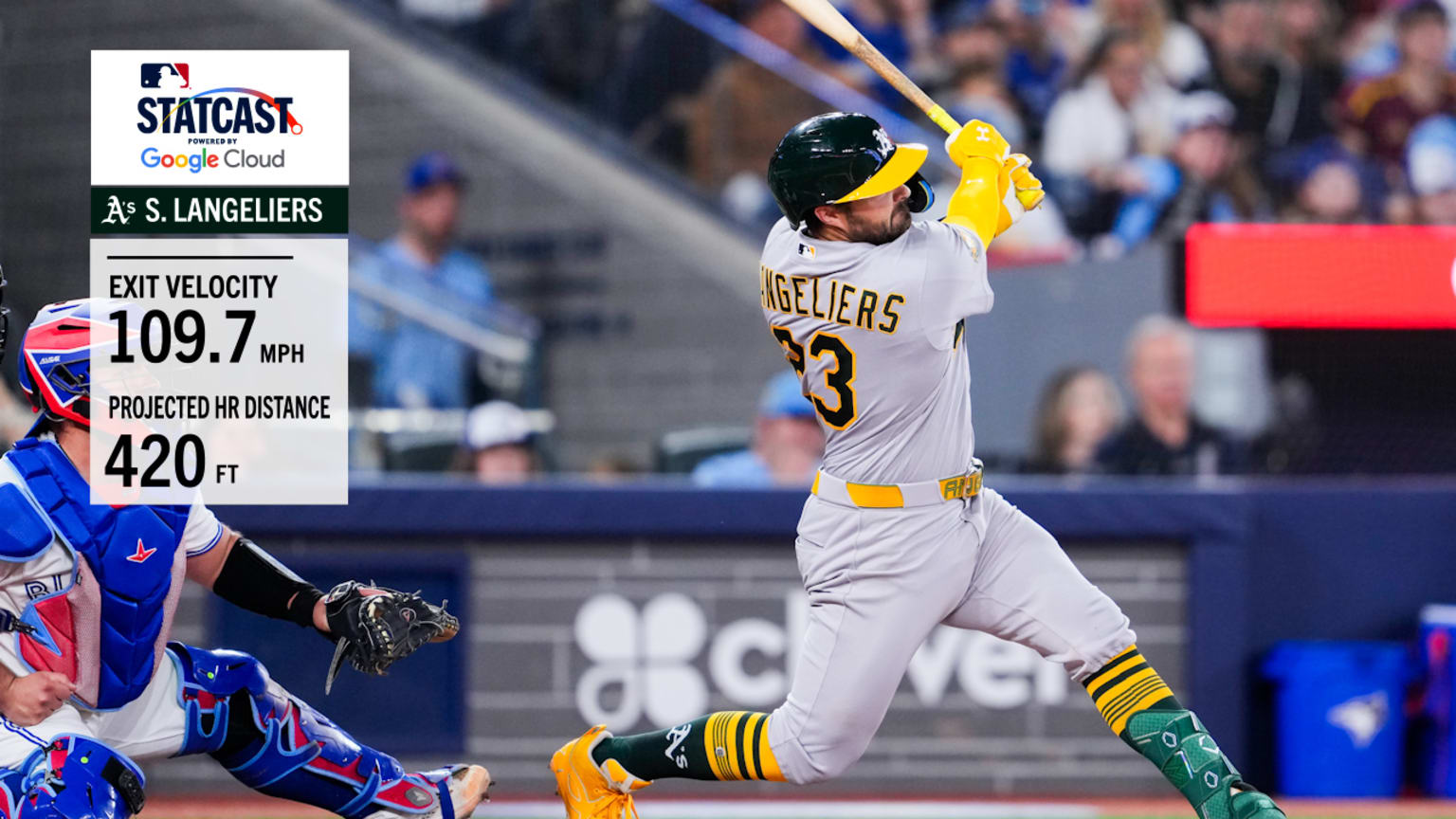 Shea Langeliers' 420-foot grand slam! | 03/28/2026 | MLB.com
