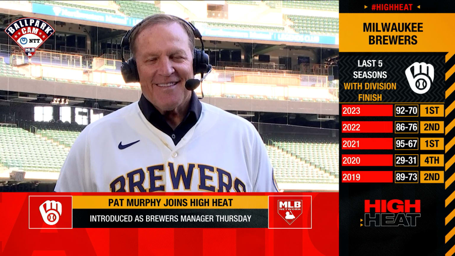 Pat Murphy discusses becoming the Brewers' manager 11/16/2023 MLB