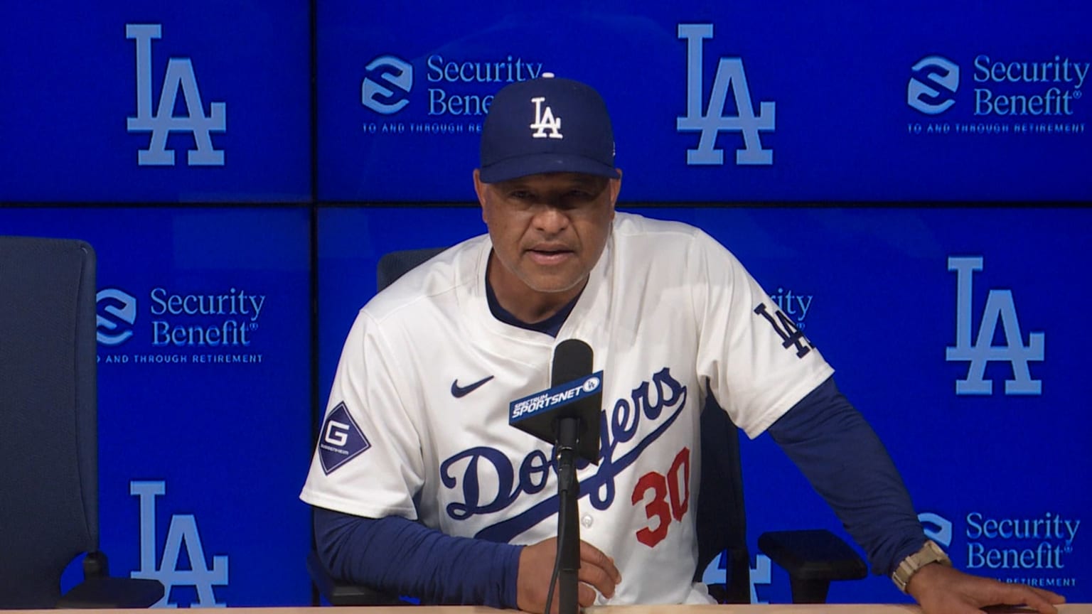 Dave Roberts on the Dodgers' 4-1 loss