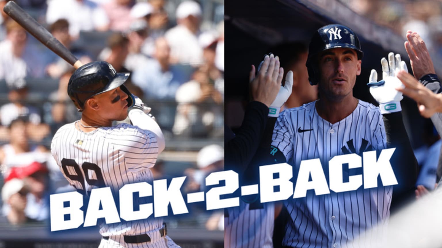 Aaron Judge, Cody Bellinger hit back-to-back homers | 08/27/2025 | MLB.com