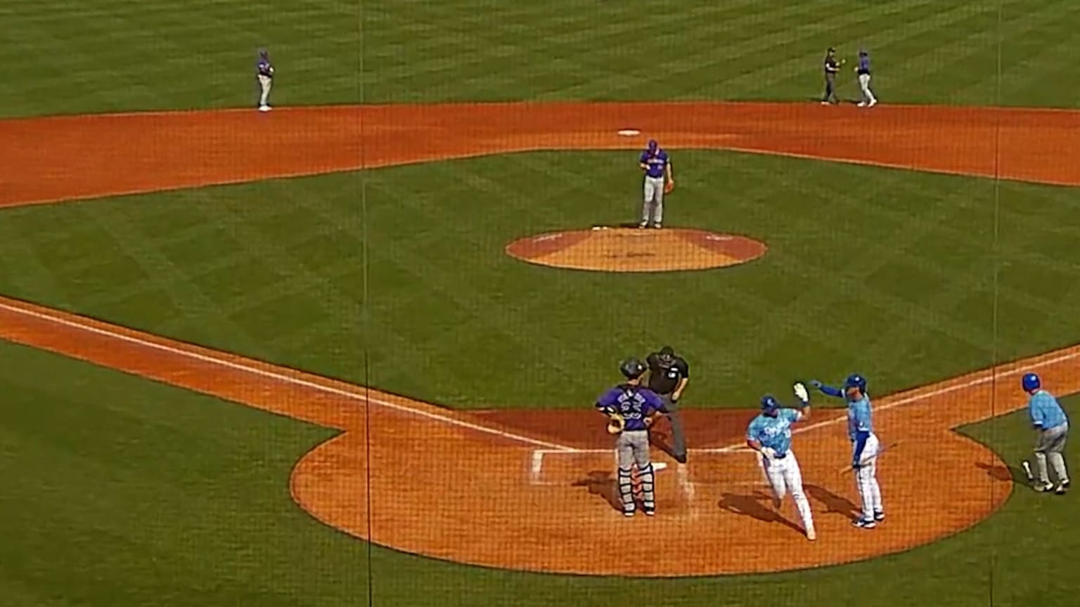 Nate Eaton's first home run of Spring Training 02/27/2024 Kansas