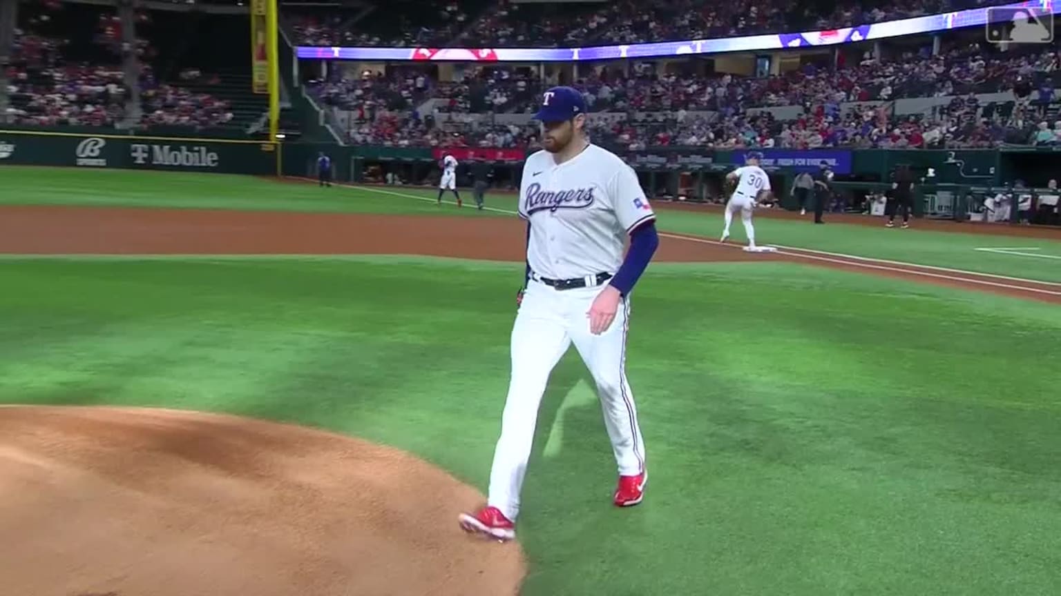 Jordan Montgomery fans nine in six innings | 08/15/2023 | Texas Rangers