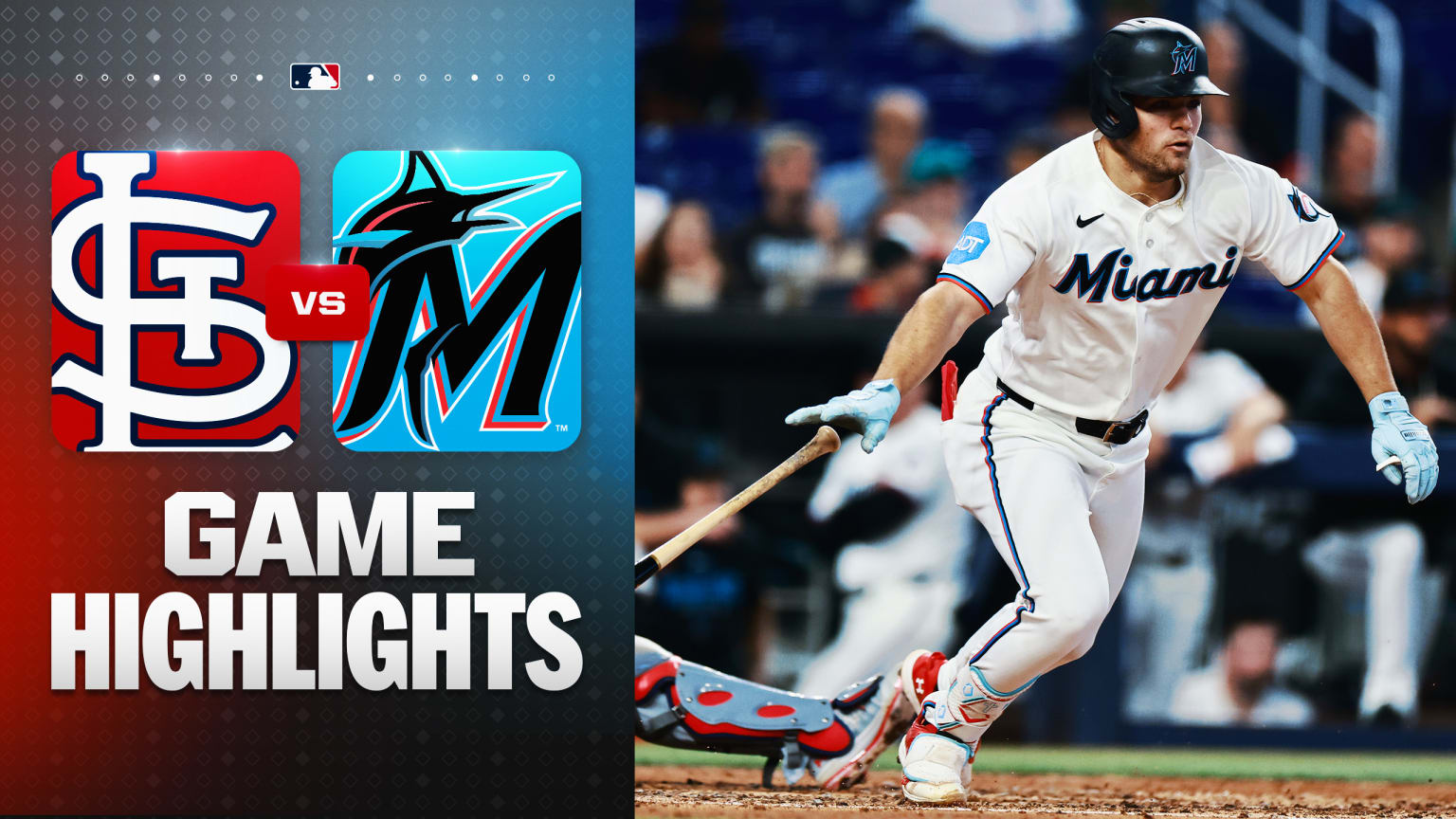 Jakob Marsee drives in two in the Marlins' win | 04/22/2026 | St. Louis ...