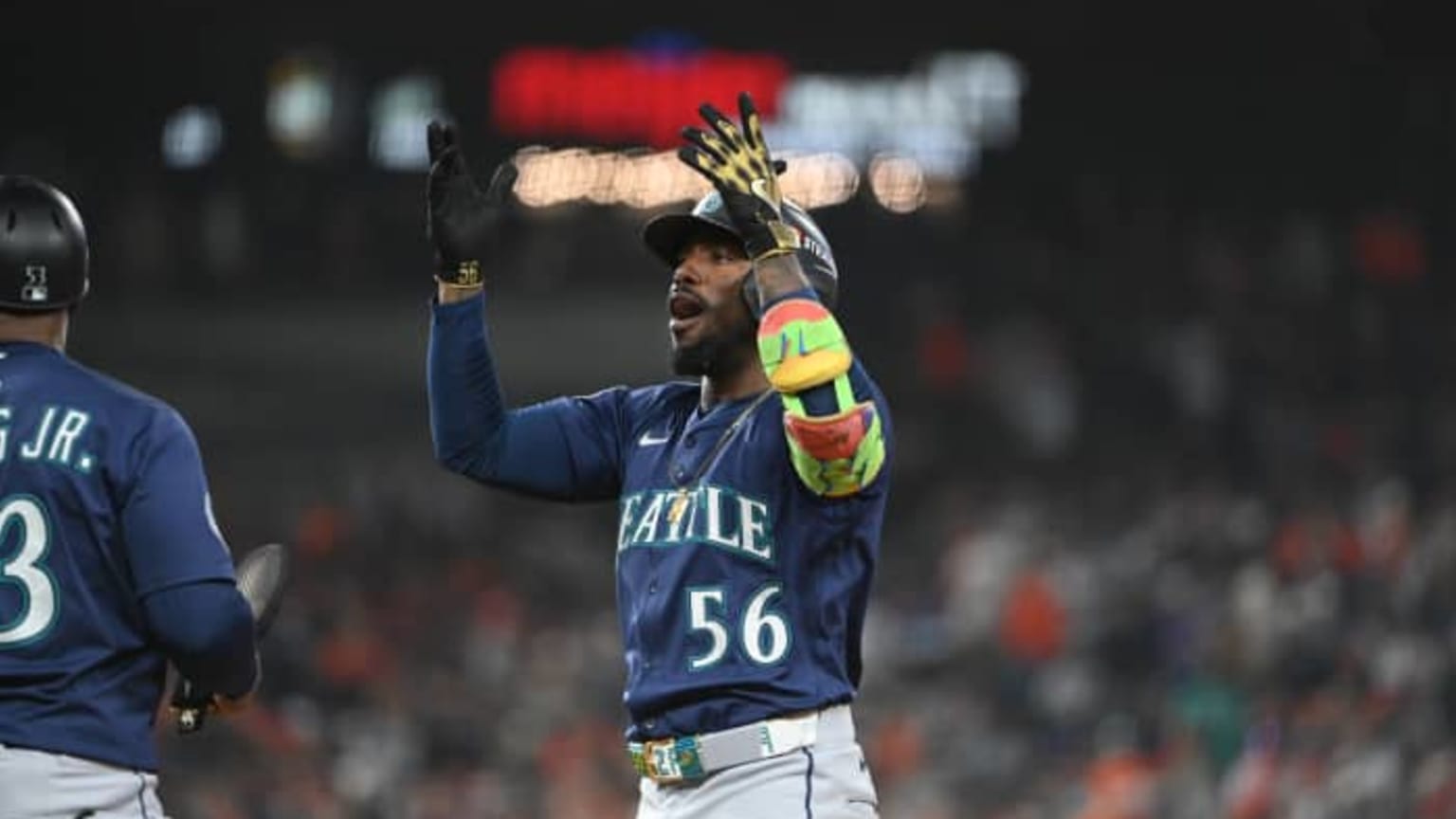 Randy Arozarena's RBI single | 10/07/2025 | Seattle Mariners
