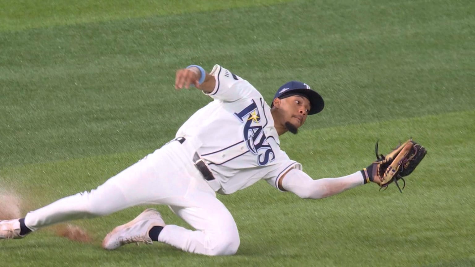 Chandler Simpson's sliding catch | 10/03/2026 | Tampa Bay Rays