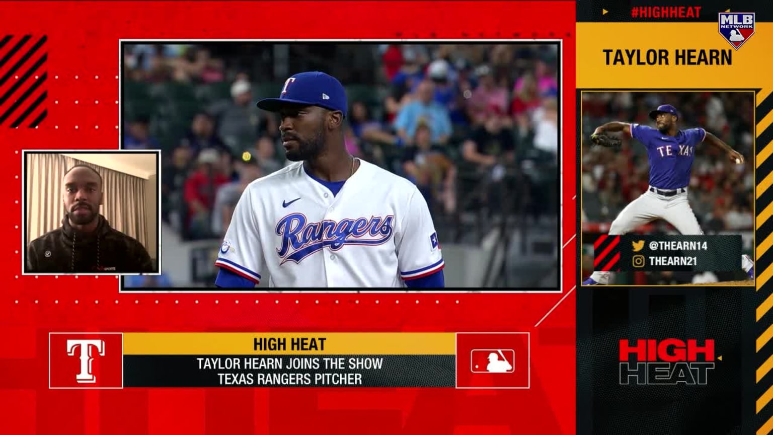 Taylor Hearn talks Rangers Youth Academy on High Heat 01/18/2023