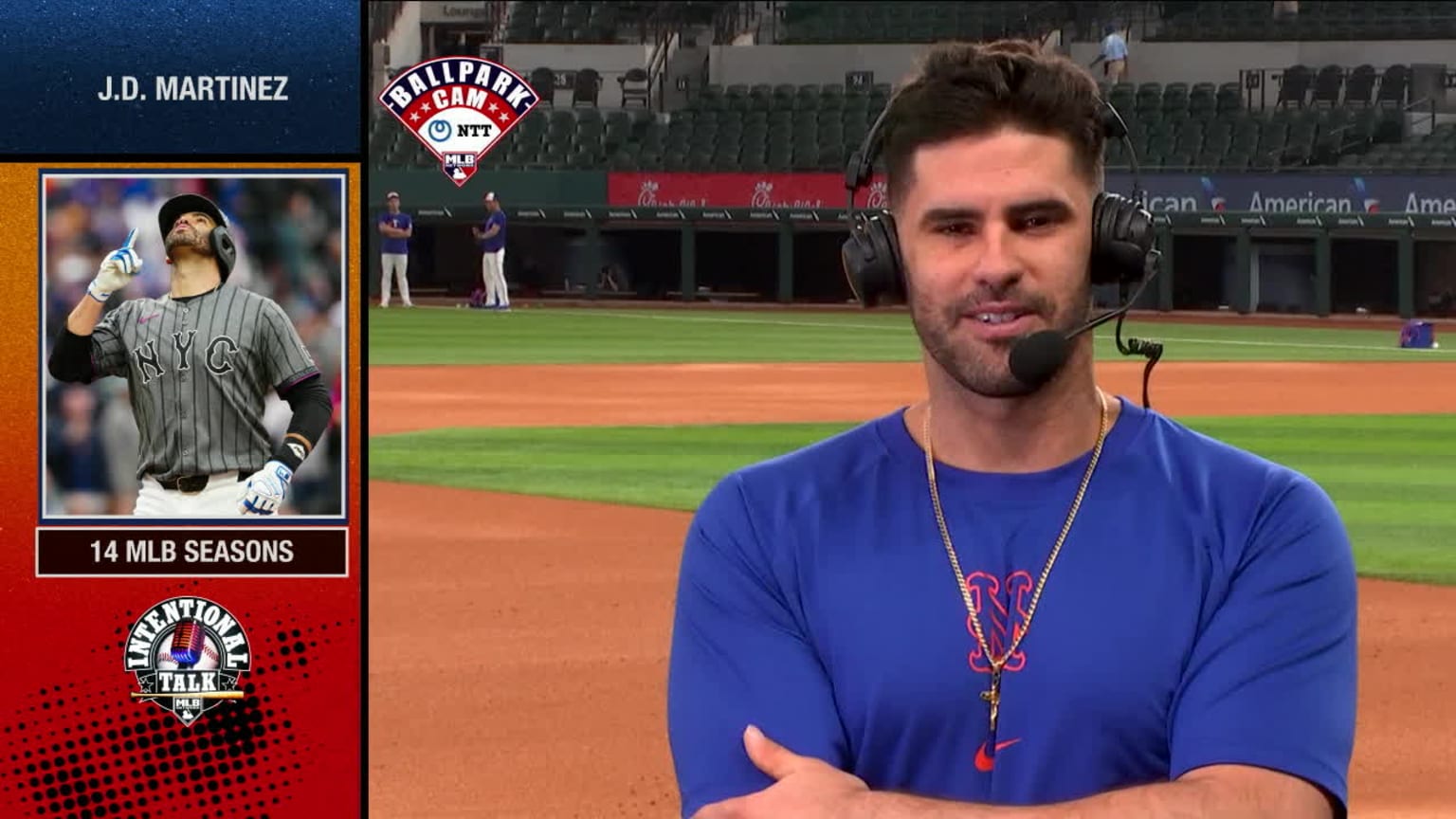 J.D. Martinez on NL Player of the Week, Grimace | 06/19/2024 | New York ...