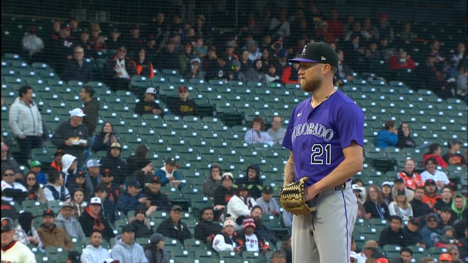 Kyle Freeland's five strikeouts