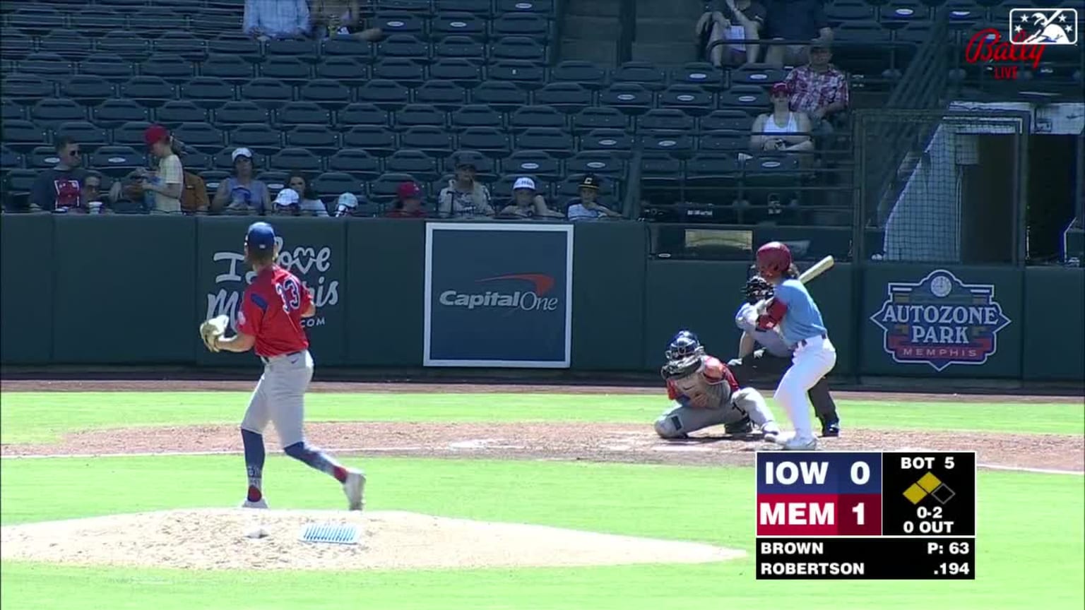 Ben Brown's fourth K 07/30/2023 Chicago Cubs