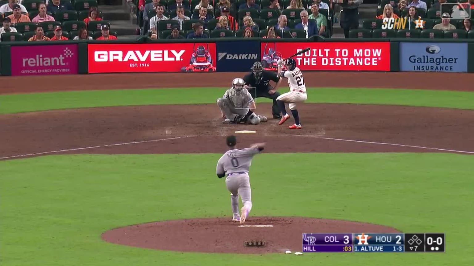 Jaden Hill Called Strike to Jose Altuve | 04/16/2026 | Houston Astros