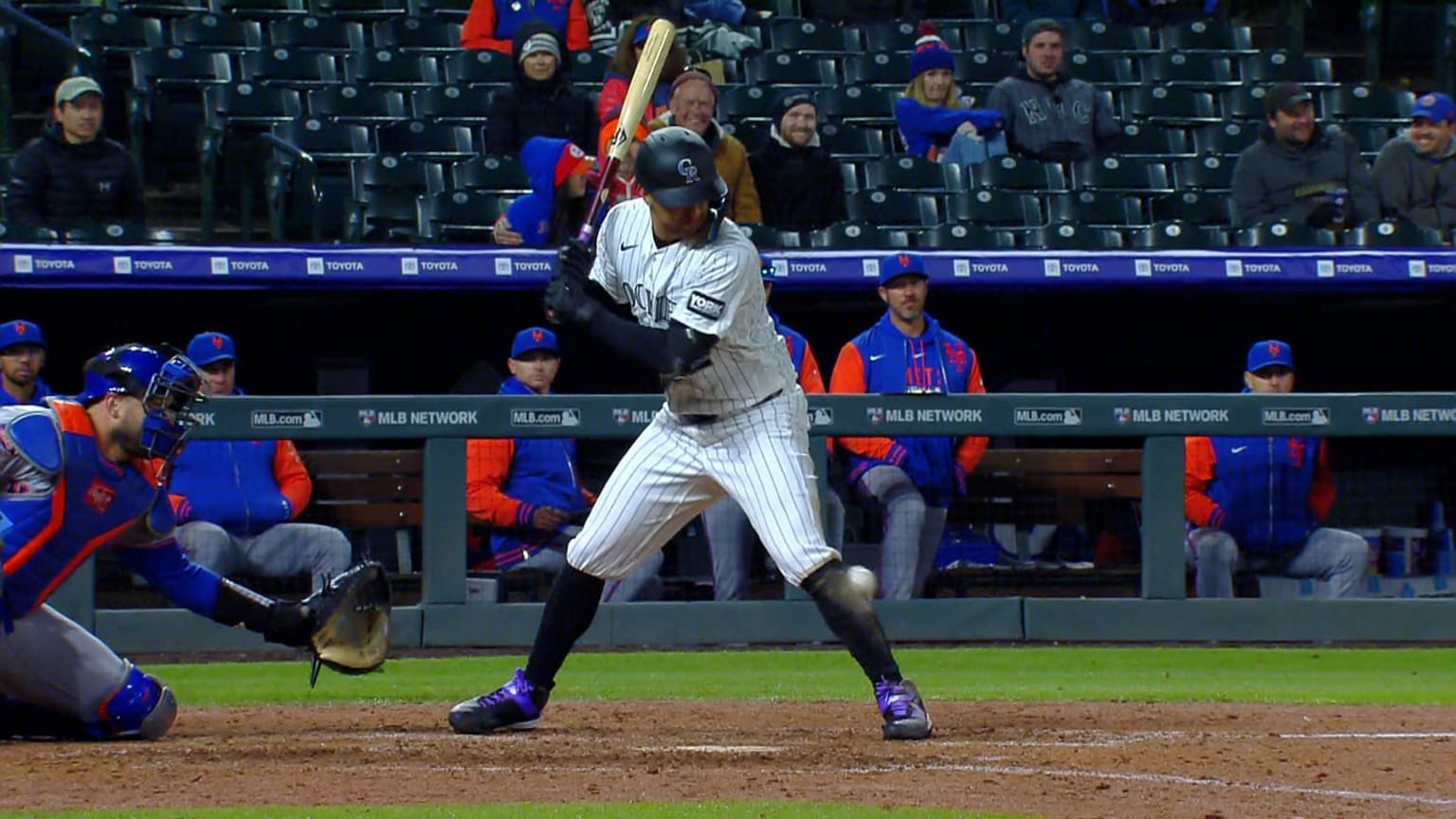 Tyler Freeman's RBI hit-by-pitch | 05/06/2026 | Colorado Rockies