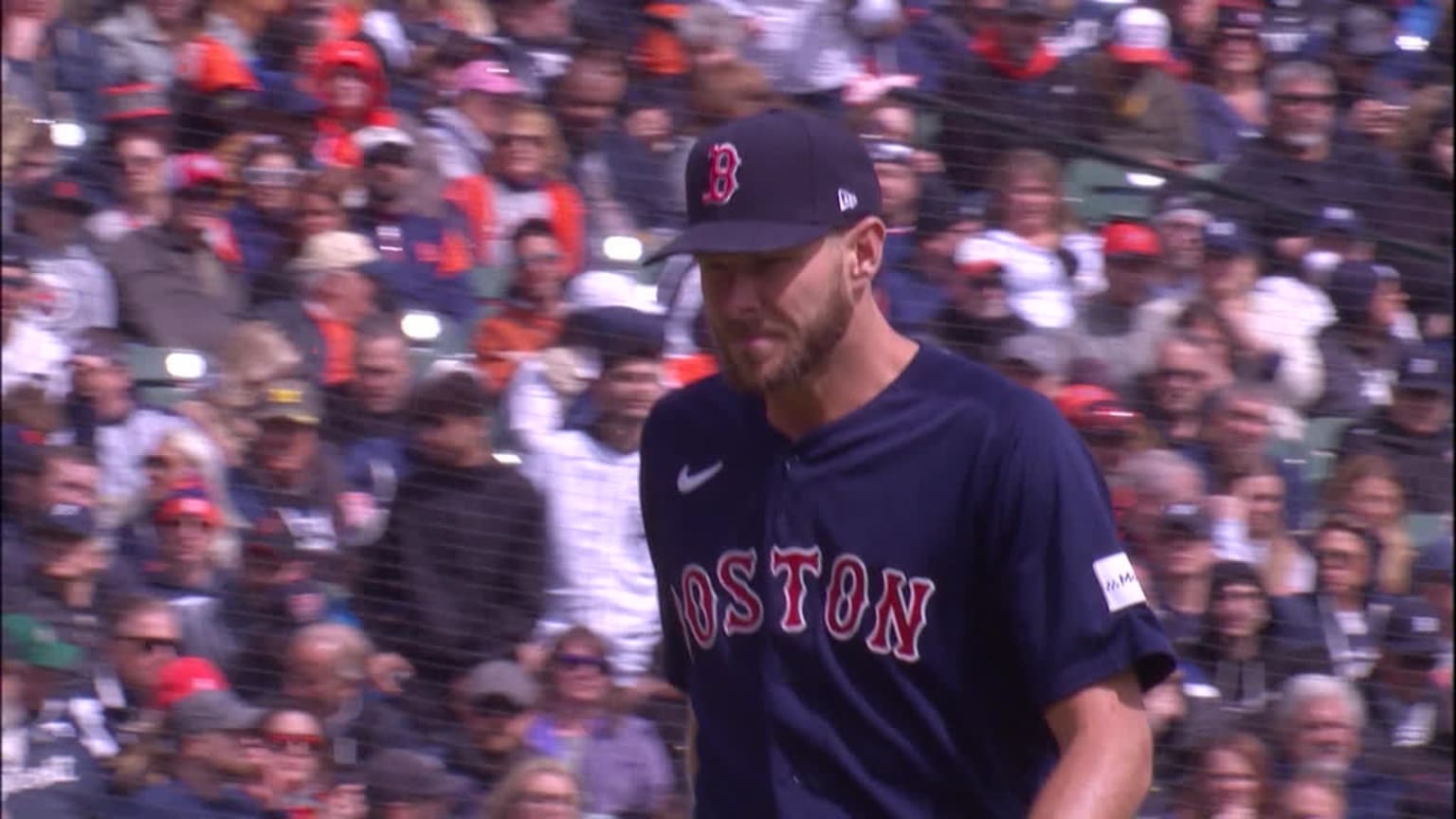 Chris Sale strikes out seven Tigers in five innings 04/06/2023