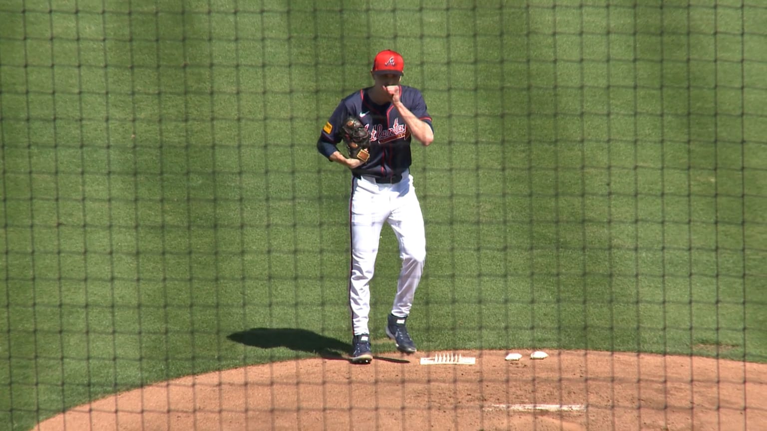 Max Fried Fans Two In First Spring Training Outing 02 26 2024