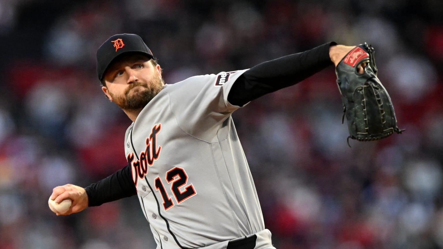 Casey Mize strikes out seven over 6 2/3 scoreless innings in his start against the Red Sox