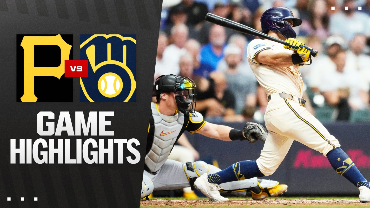 Pirates vs. Brewers Highlights | 08/12/2025 | Milwaukee Brewers