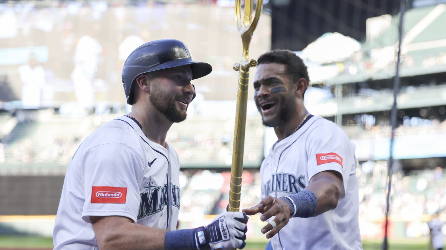 Julio Rodríguez and Cal Raleigh go back-to-back | 05/27/2025 | Seattle ...
