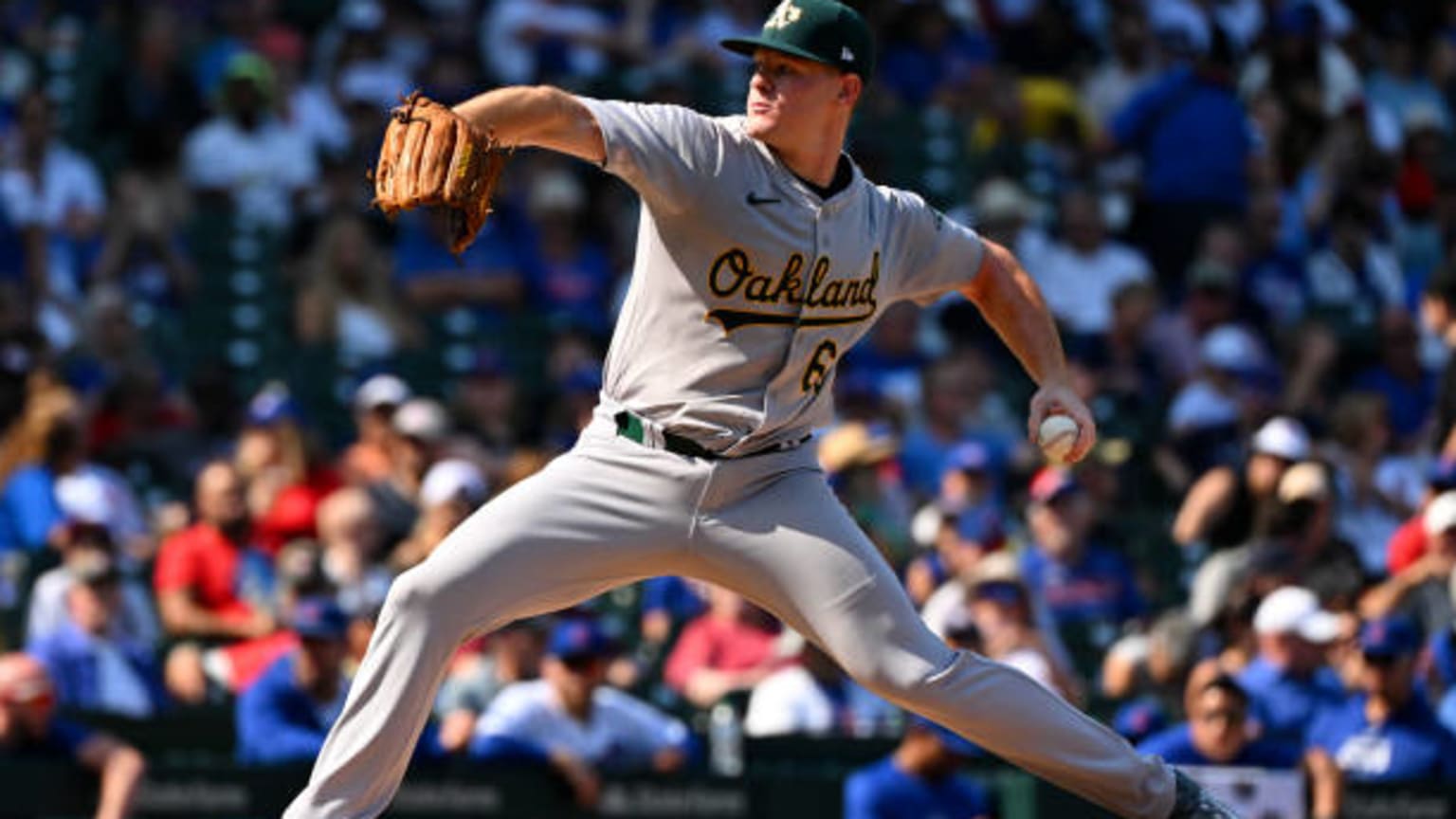 Brady Basso strikes out five Cubs 09/18/2024 Athletics