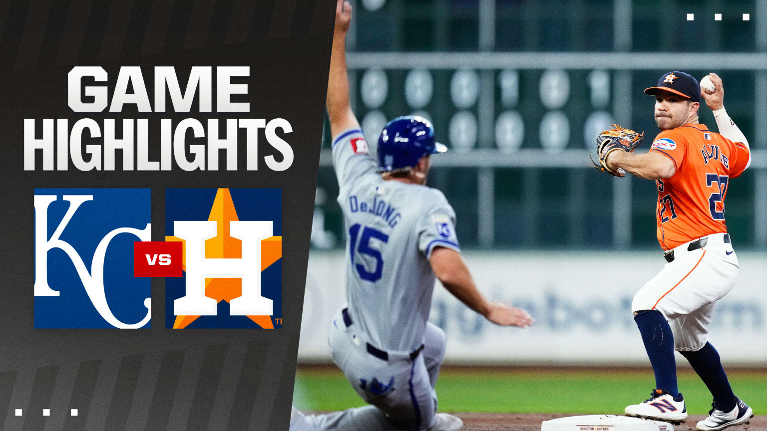 Royals vs. Astros Highlights   08/30/2024   Houston Astros