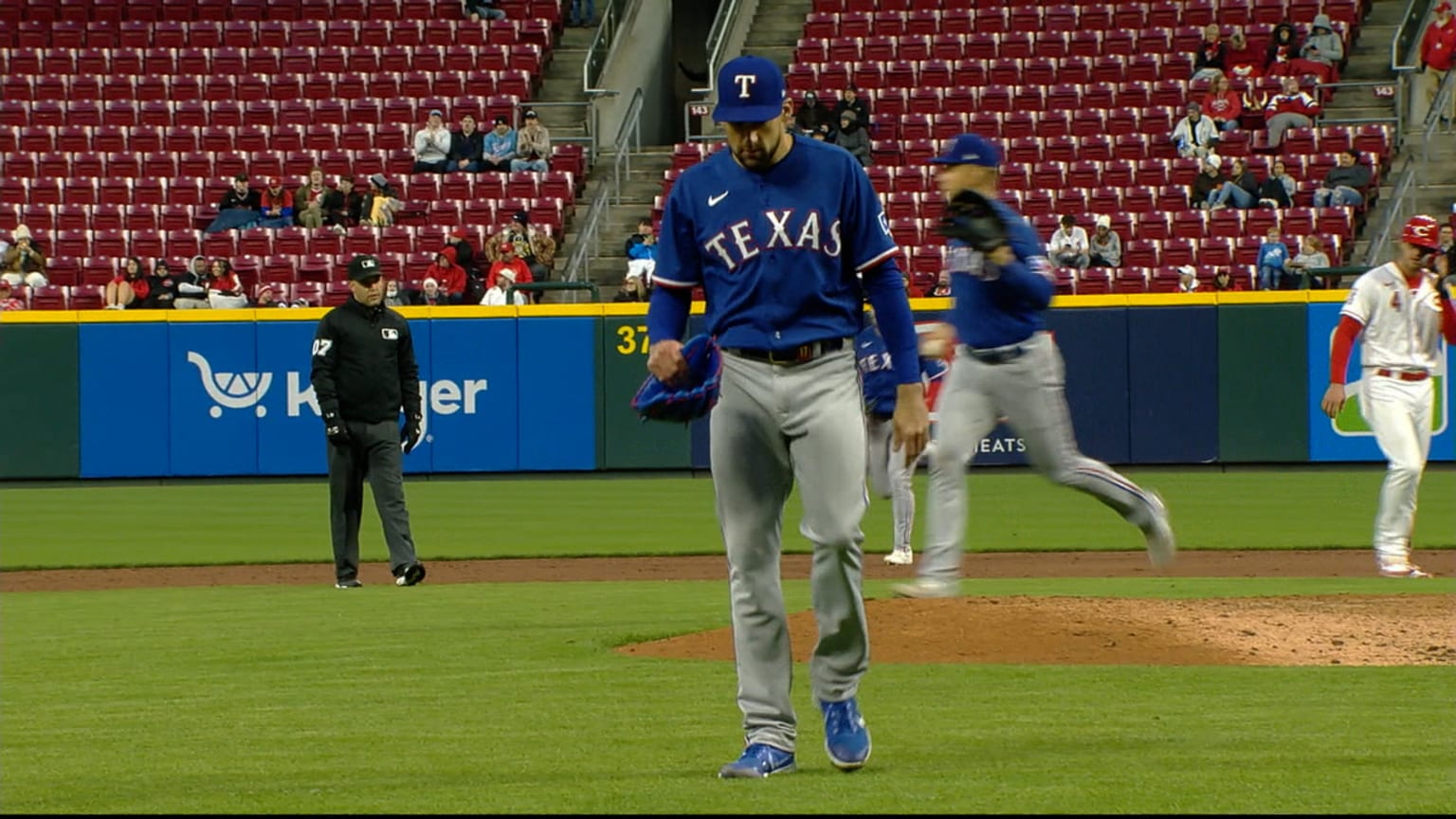 Nathan Eovaldi K's seven vs. Cincinnati | 04/24/2023 | Texas Rangers