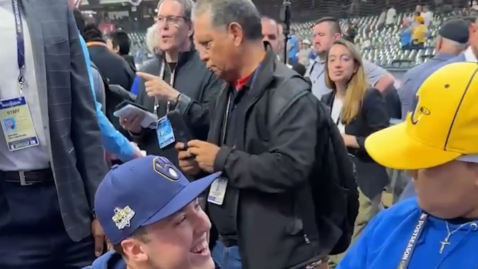 Misiorowski opens Pokémon cards with a Brewers fan | 10/24/2026 | MLB.com