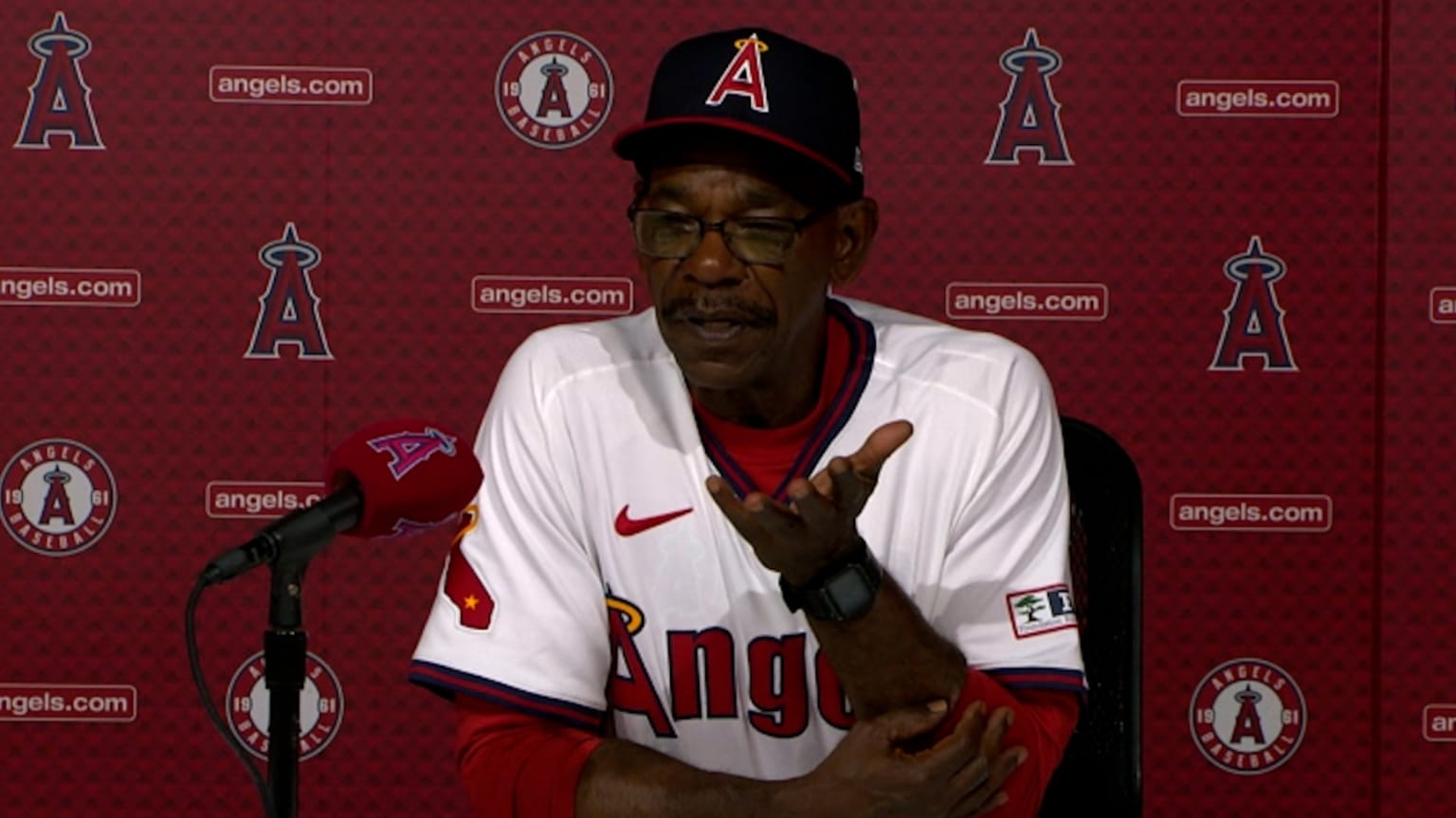 Ron Washington discusses 6-5 loss | 07/25/2024 | Los Angeles Angels