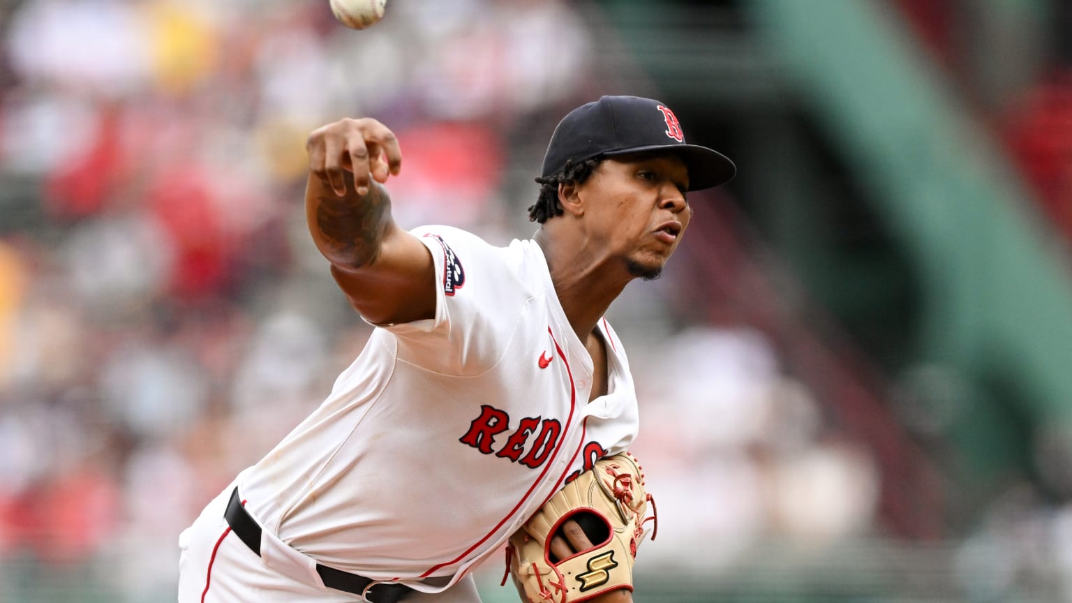 Brayan Bello fans Kyle Manzardo | 09/01/2025 | Boston Red Sox