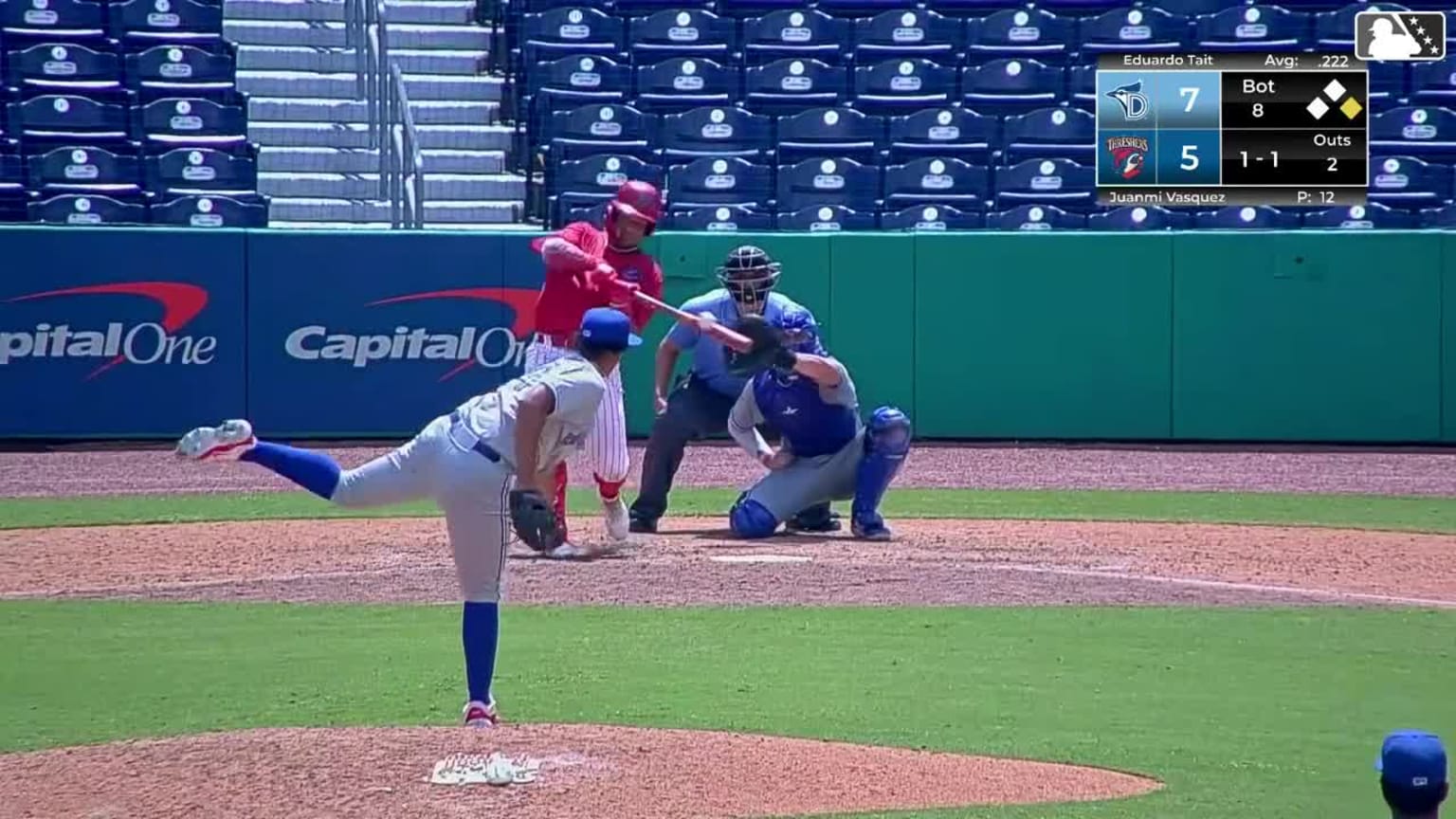 Eduardo Tait's tworun homer 08/25/2024