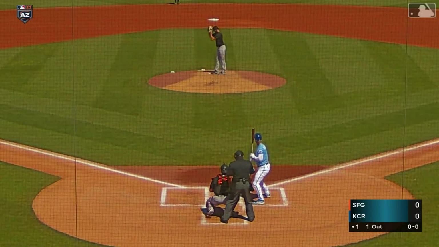 M.J. Melendez's solo home run 03/24/2023 Kansas City Royals