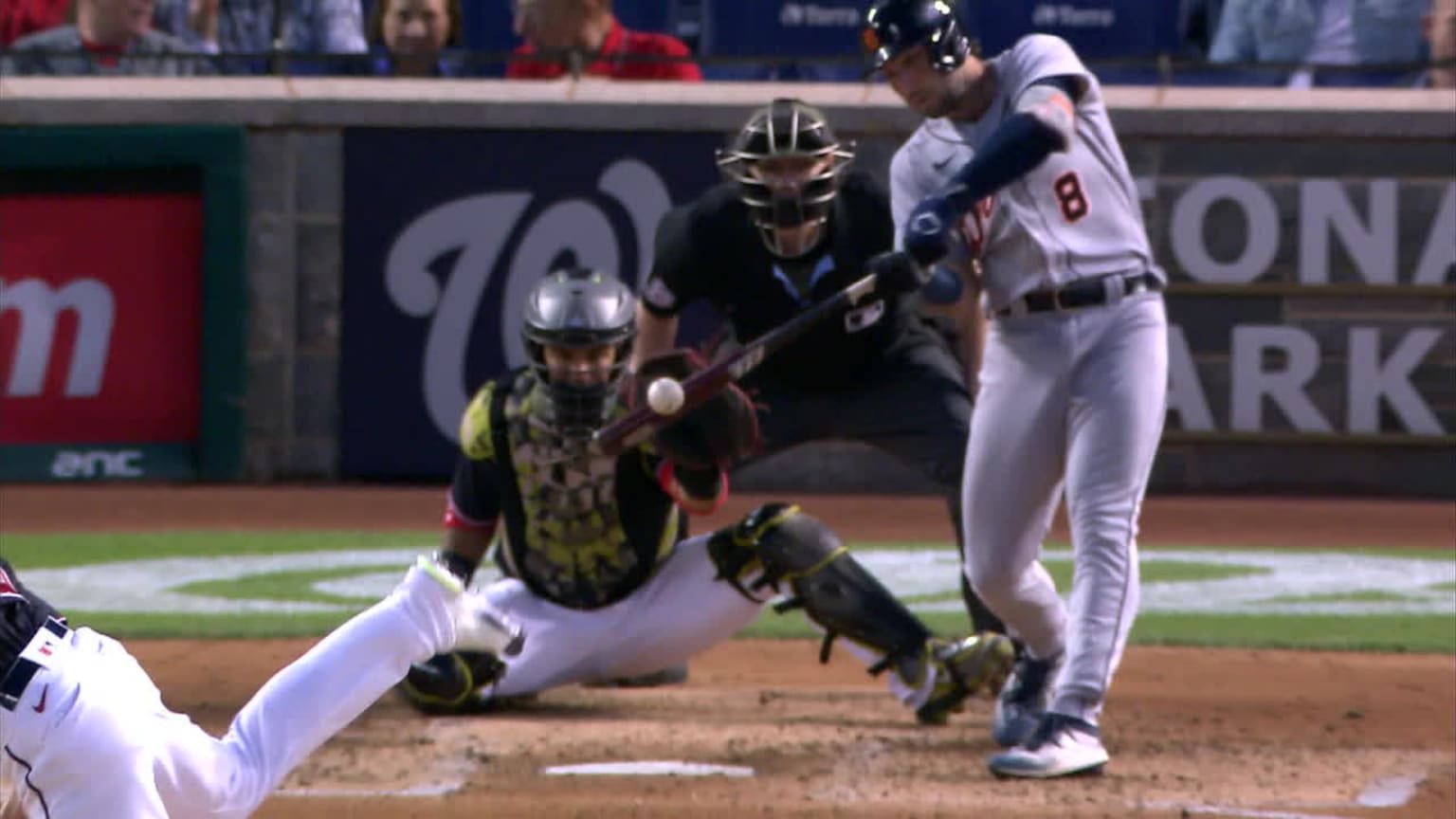 Matt Vierling's solo homer (3) 05/19/2023 Detroit Tigers