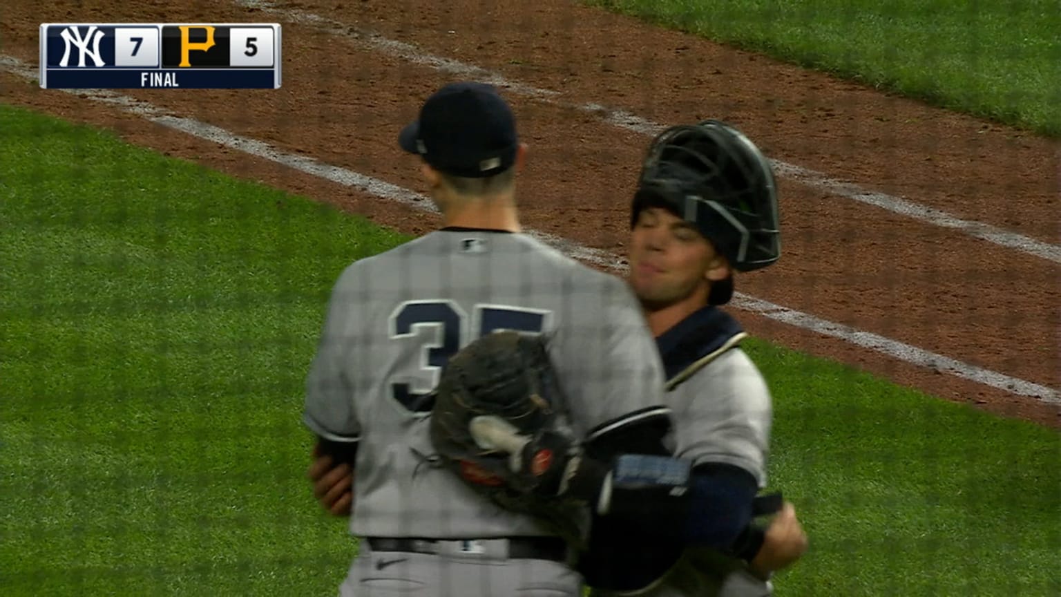 Clay Holmes retires Alfonso Rivas to seal the win 09/15/2023 New York Yankees