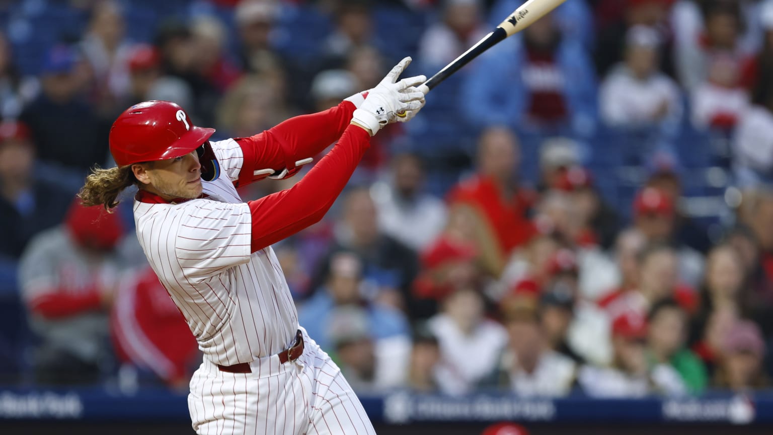 Alec Bohm drives in two with a double | 04/01/2024 | Philadelphia Phillies