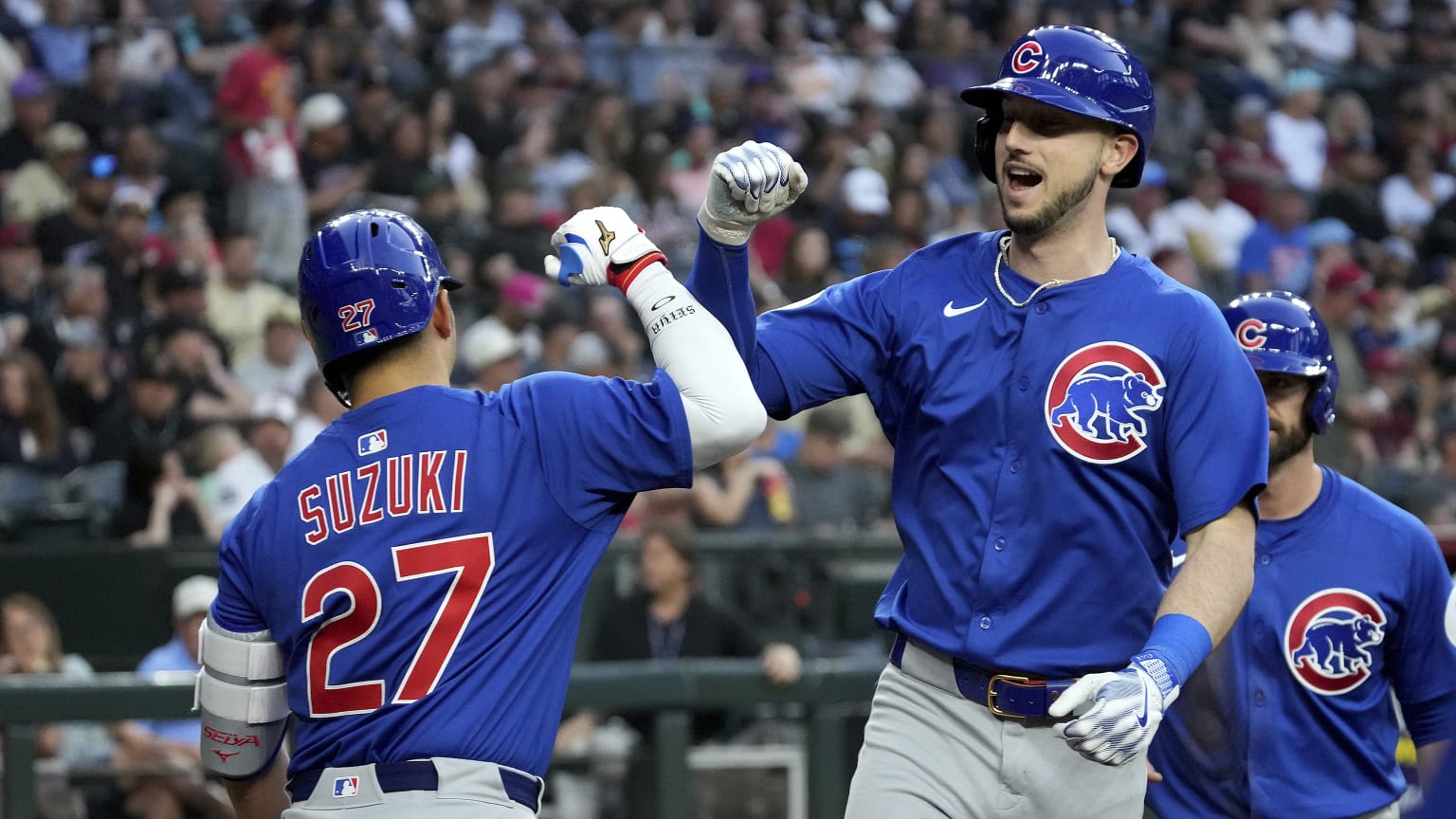 Kyle Tucker's first home run as a Cub