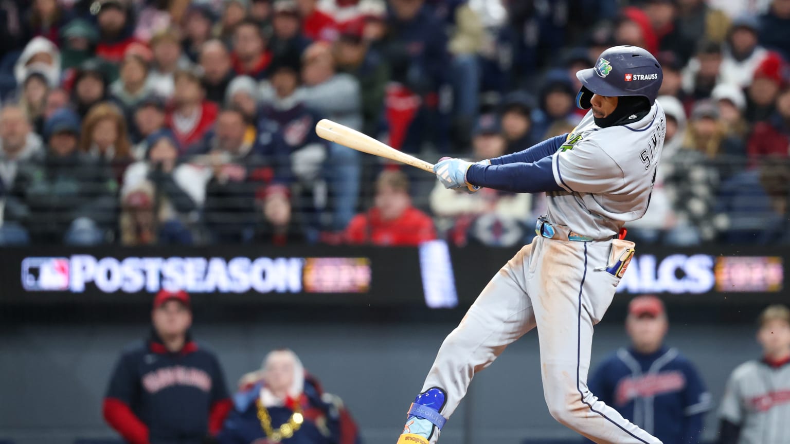 Chandler Simpson's sacrifice fly | 10/17/2026 | Tampa Bay Rays