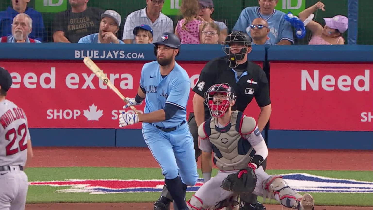Brandon Belt conecta HR solitario en la 1ra 02/07/2023 Los Blue